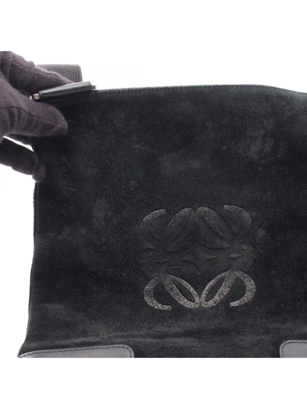 Loewe Shoulder Bag Anagram Leather - Picture 5 of 8